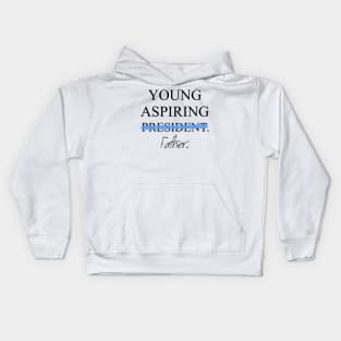 Young Aspiring Father Kids Hoodie